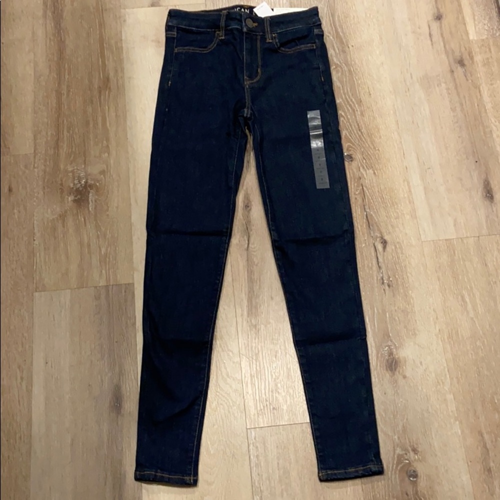 American eagle hi rise jegging size 0 regular